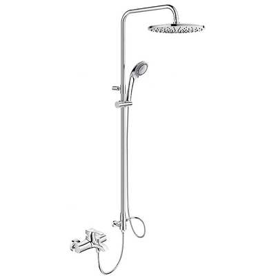 Sen cây tròn ghép nóng lạnh 2 bát sen Viglacera VG511.1