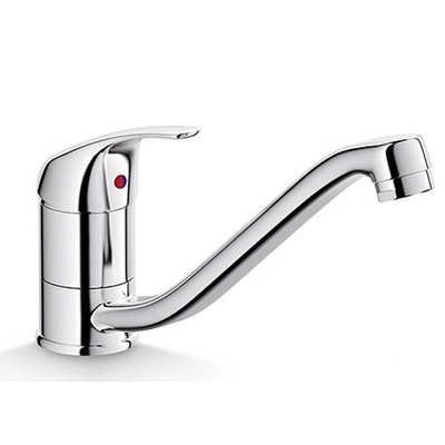 Vòi chậu rửa bát cần cứng nóng lạnh Viglacera VG714