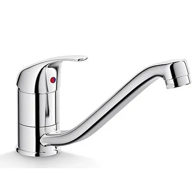 Vòi chậu rửa bát cần cứng nóng lạnh Viglacera VG714