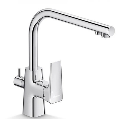 Vòi chậu rửa bát nóng lạnh 3 đường nước RO Viglacera VG713