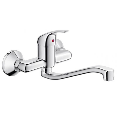 Vòi chậu rửa bát nóng lạnh gắn tường Viglacera VG701