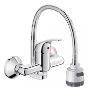 Vòi chậu rửa bát nóng lạnh cần mềm Viglacera VG712 (VG713M)