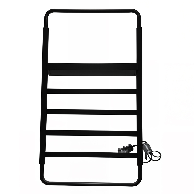 Giàn sấy khăn màu đen Bravat D71090BW-ENG 