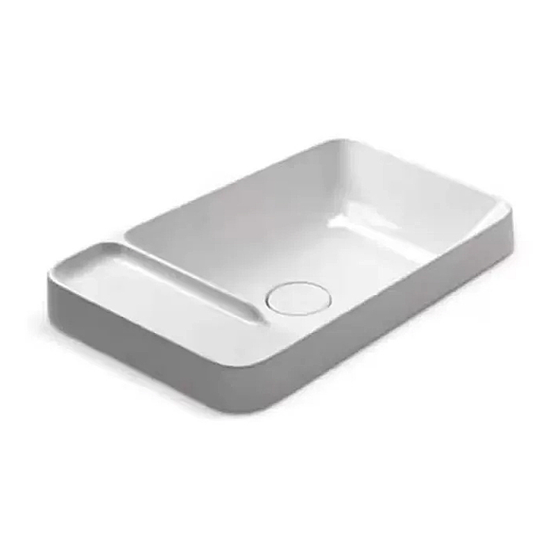 Chậu rửa mặt đặt bàn cao cấp BRAVAT C22427W-ENG 