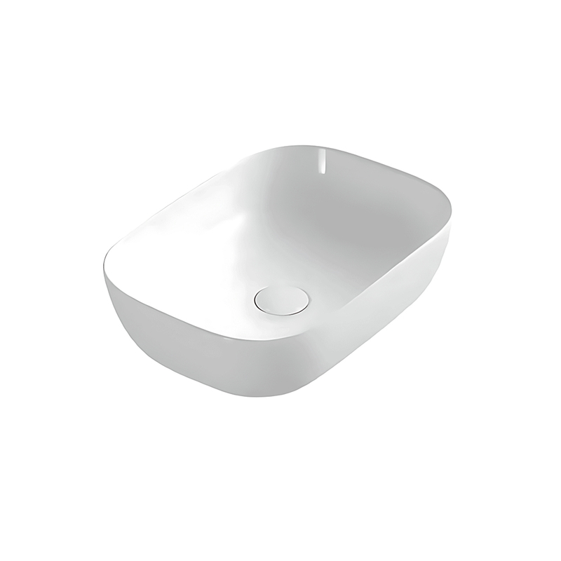 Chậu rửa mặt đặt bàn cao cấp BRAVAT C22597W-EN 