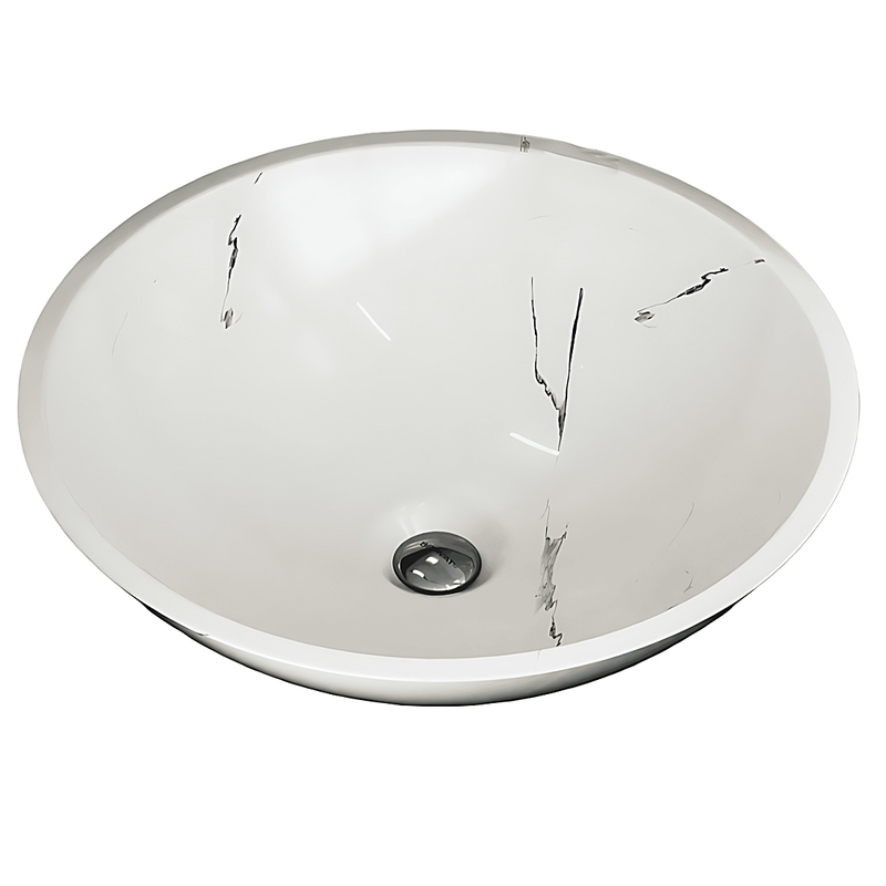 Chậu rửa mặt đặt bàn cao cấp BRAVAT X22117W 