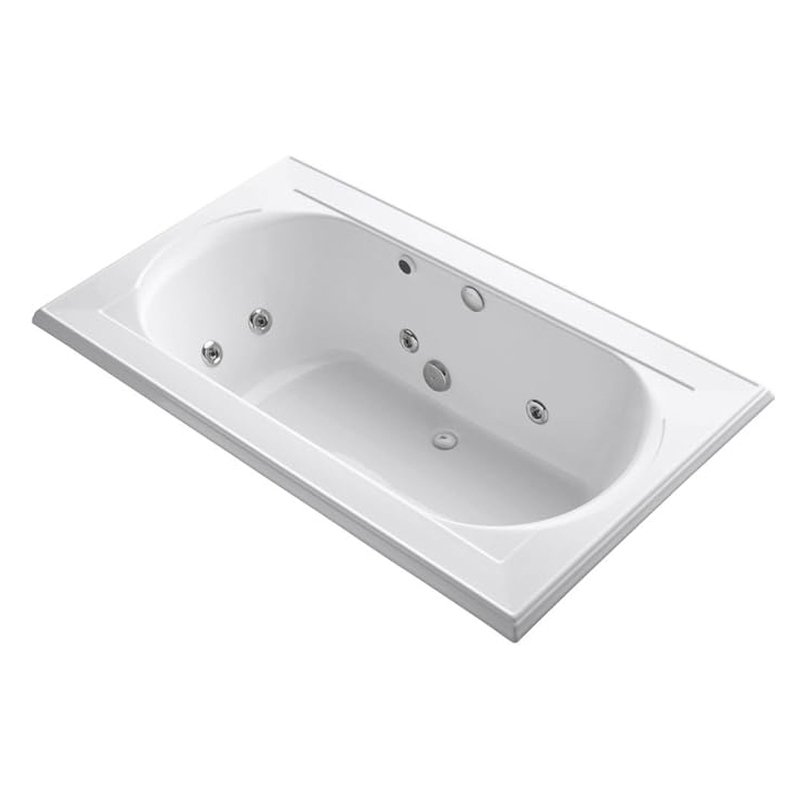 Bồn tắm nhựa xây massage Memoirs Kohler K-1418-H2-0