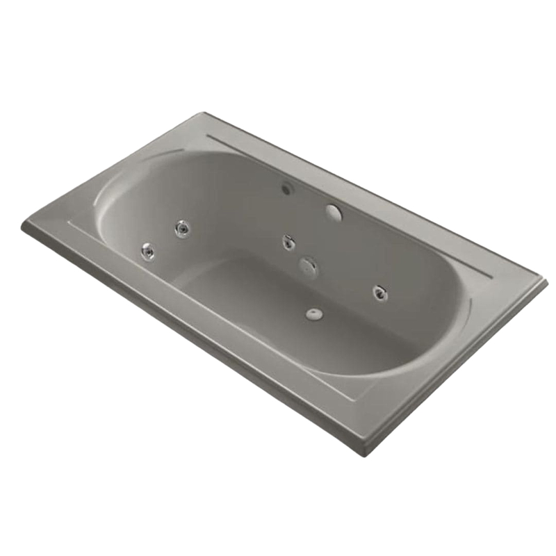 Bồn tắm xây massage xám Memoirs Kohler K-1418-H2-K4
