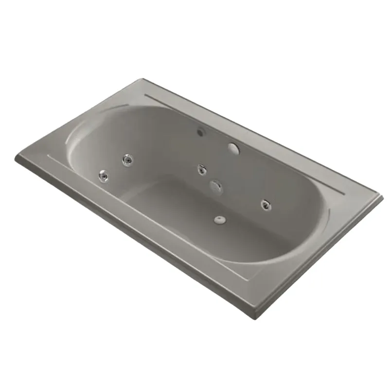 Bồn tắm xây massage xám Memoirs Kohler K-1418-H2-K4