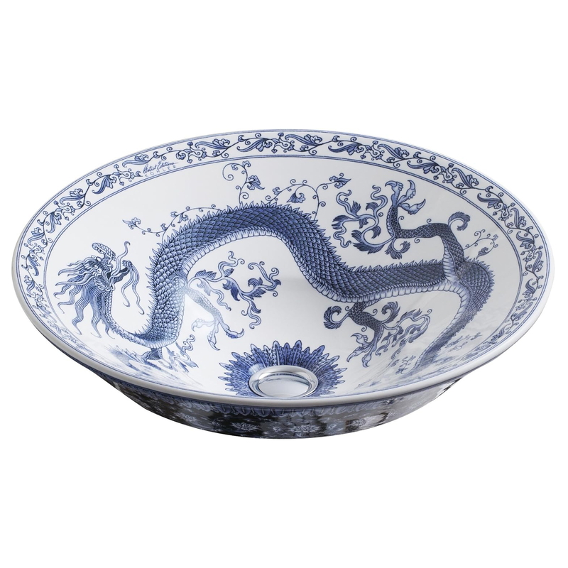 Chậu rửa đặt bàn Imperial Blue Kohler K-14223-VB-0