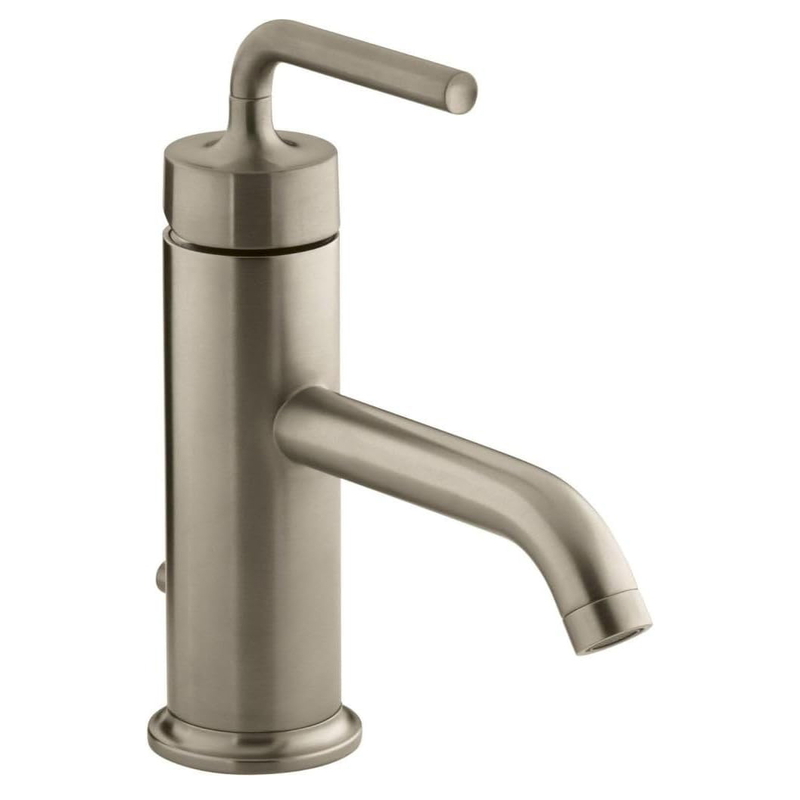 Vòi chậu rửa nóng lạnh Purist Kohler K-14402-4A-BV