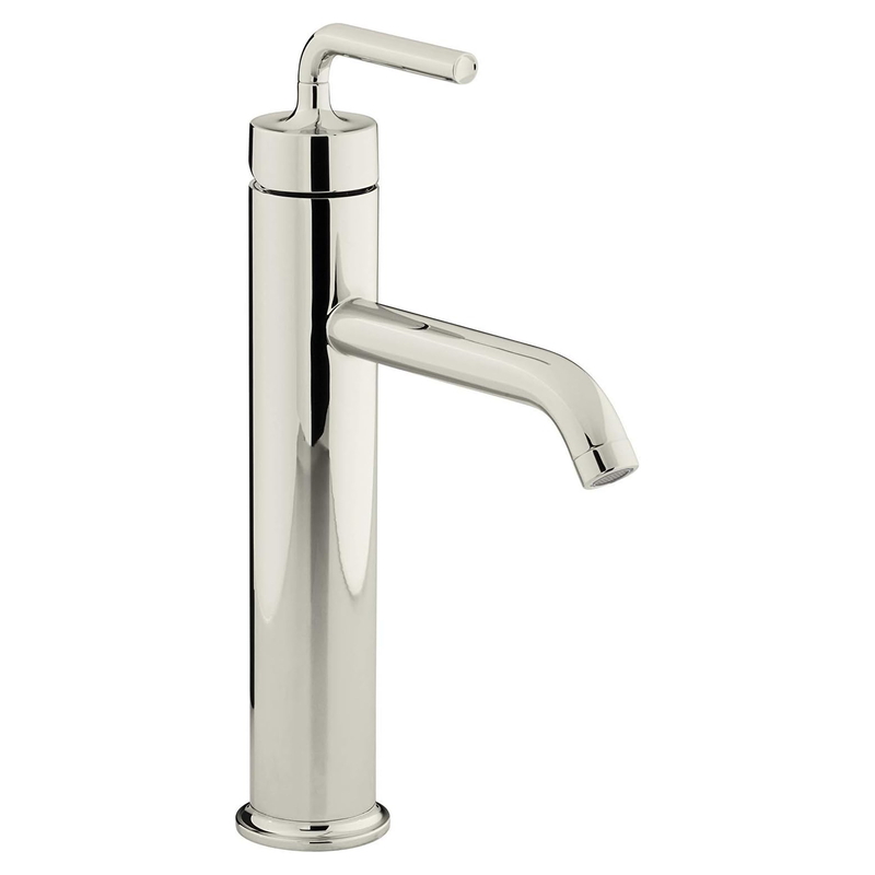 Vòi chậu rửa nóng lạnh Purist Kohler K-14404-4-SN