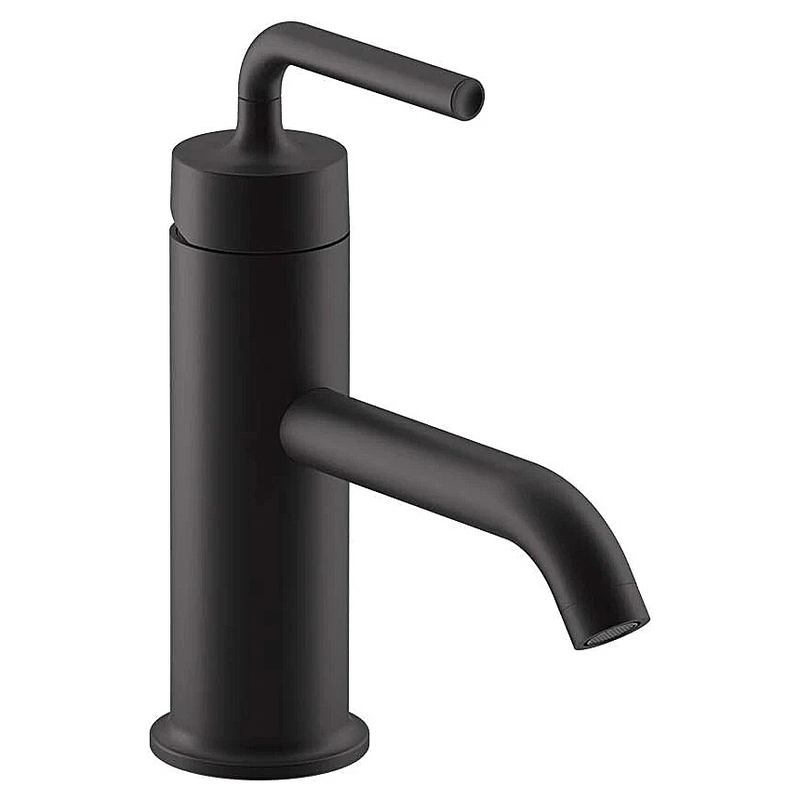 Vòi chậu rửa nóng lạnh Purist Kohler K-14402-4A-BL