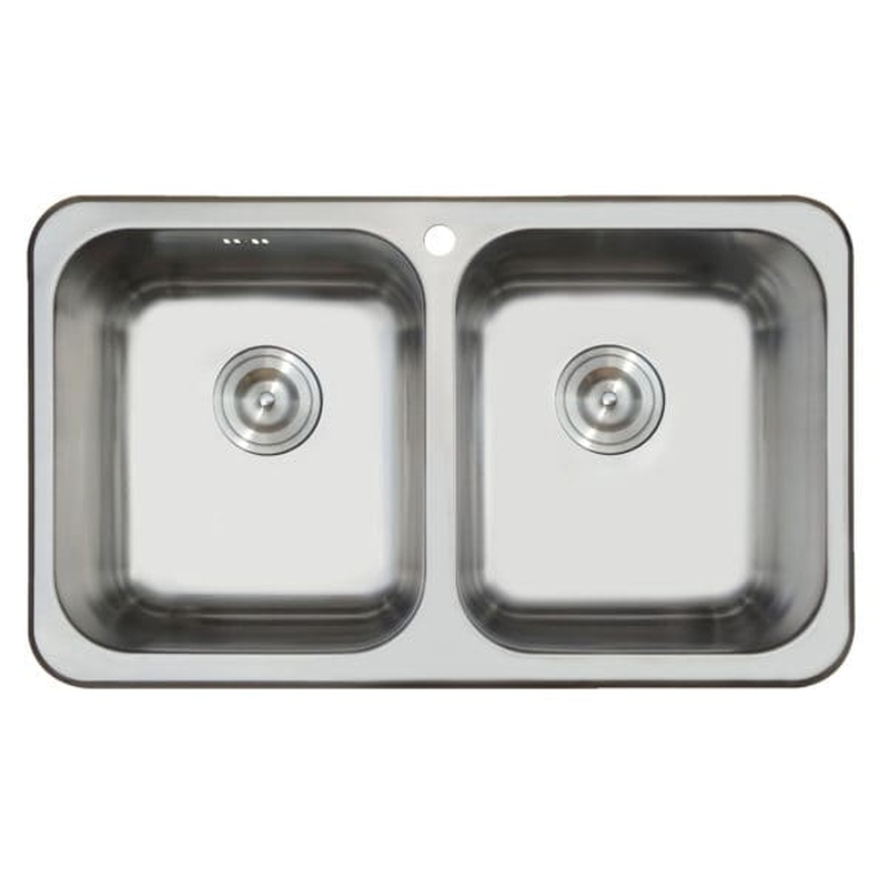 Chậu rửa bát 2 hố Karat KK-01-020H-63