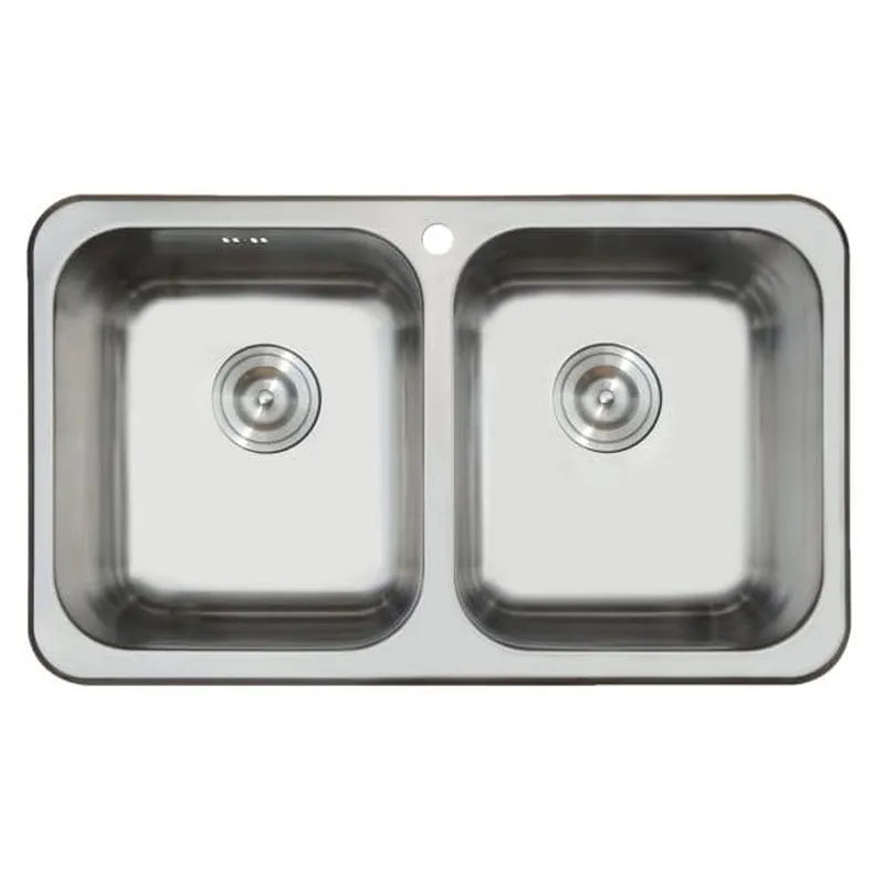 Chậu rửa bát 2 hố Karat KK-01-020H-63