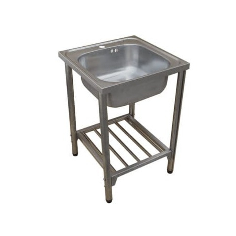 Chậu rửa bát 1 hố kèm chân đế Karat KK-02-010H-63