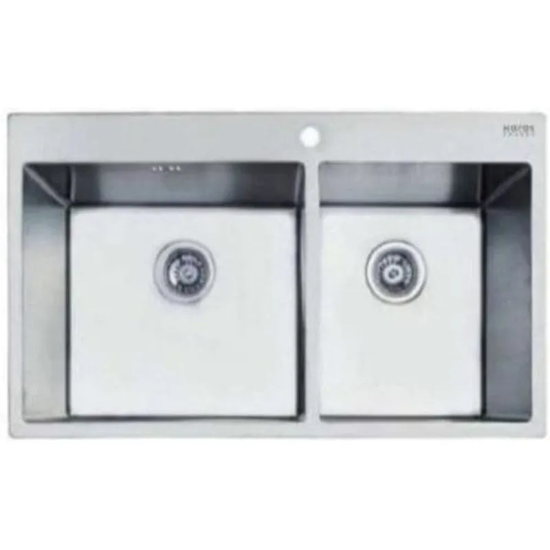 Chậu rửa bát 2 hố Karat KK-03-020H-63
