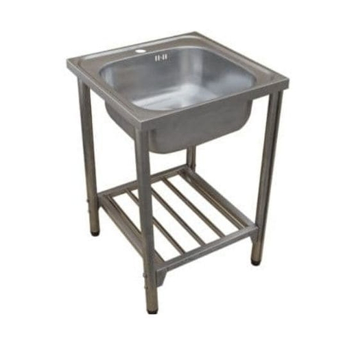 Chậu rửa bát 1 hố kèm chân đế Karat KK-02-010H-63