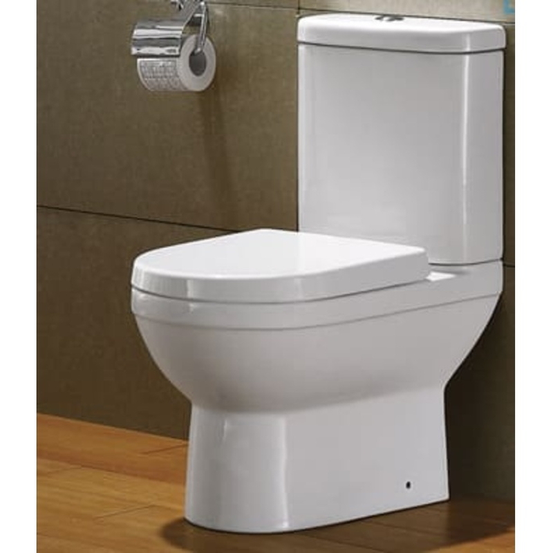 Bồn cầu 2 khối nắp hơi êm BRAVAT CY2164W-BS-ENG