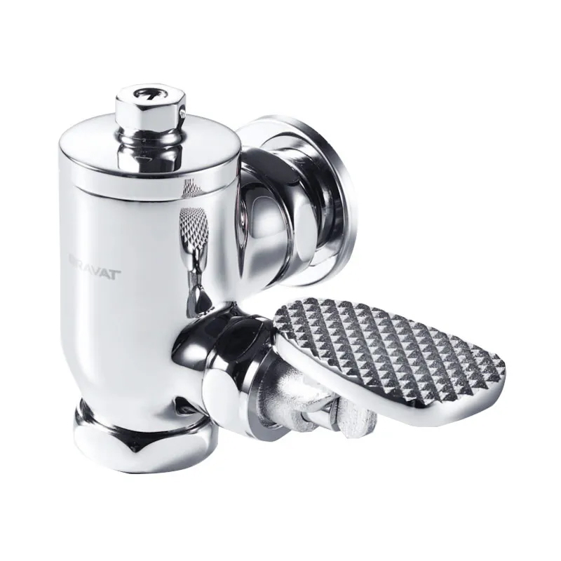 Van xả đạp tiểu nam Bravat D954CP-ENG