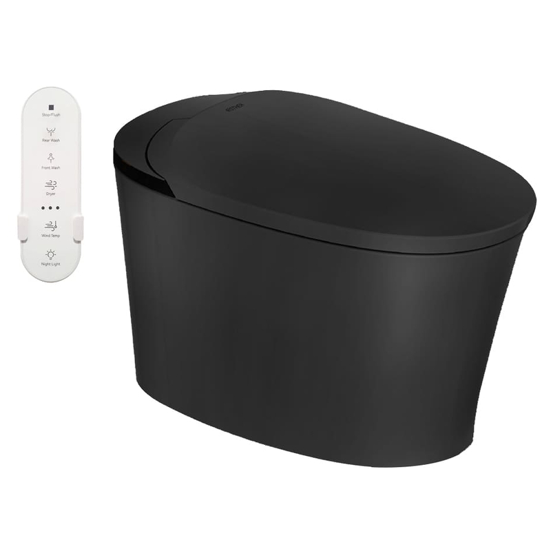 Bồn cầu tự động màu đen Karat ECT-04-120-55(P)