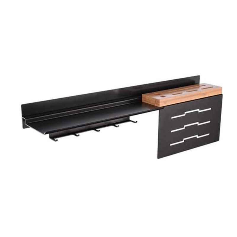 Kệ để đồ treo tường cao cấp Bravat DT099BW-ENG