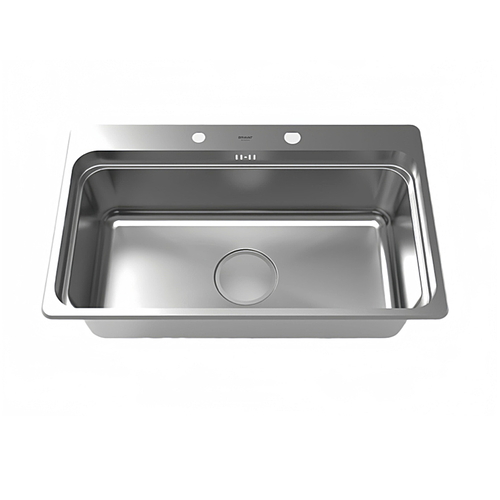 Chậu rửa bát 1 hố SS 304 Bravat K114603E