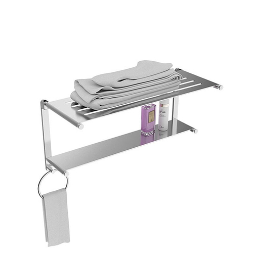 Kệ để đồ treo tường cao cấp Bravat D7711CP-ENG