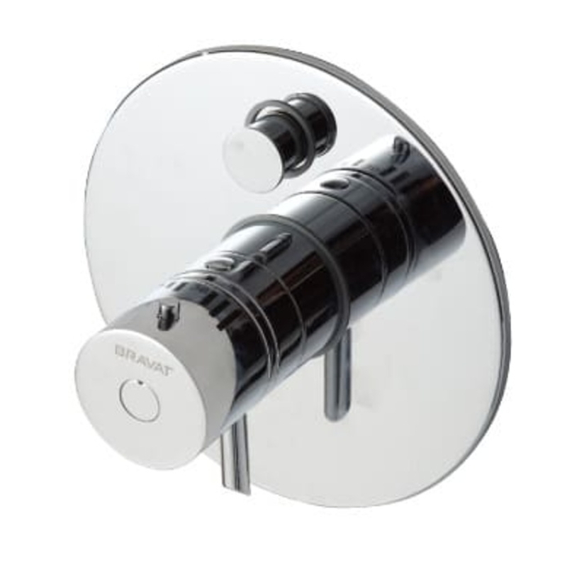 Bộ điều chỉnh nhiệt độ sen tắm Bravat FB83884C-2-ENG