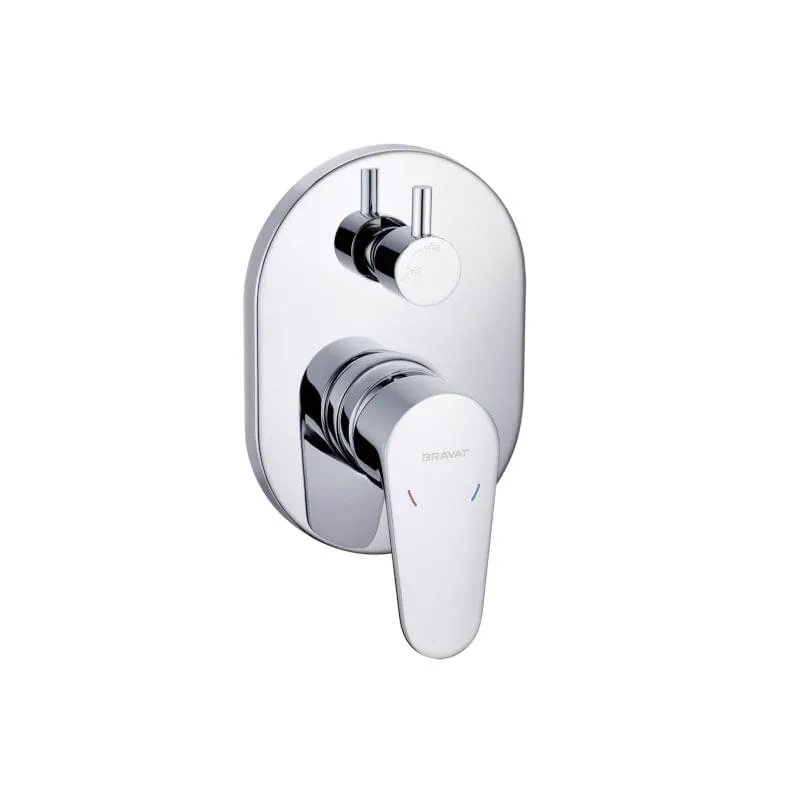 Bộ điều chỉnh nhiệt độ sen tắm Bravat FB848238CP-2-RUS