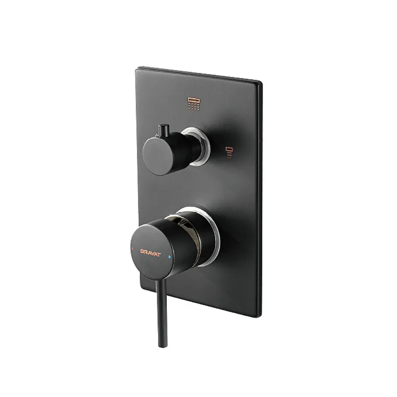 Bộ điều chỉnh nhiệt độ sen tắm Bravat P69193K-2-ENG