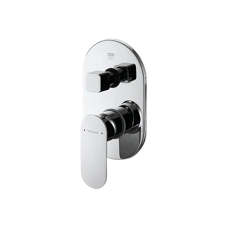 Bộ điều chỉnh nhiệt độ sen tắm Bravat P69194C-ENG