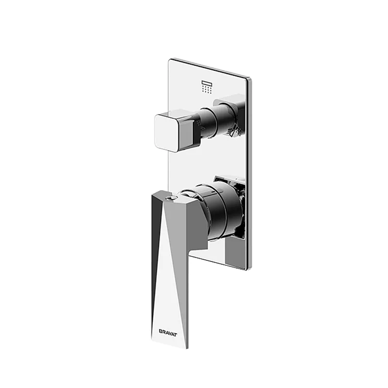Bộ điều chỉnh nhiệt độ sen tắm Bravat P69197C-2-ENG