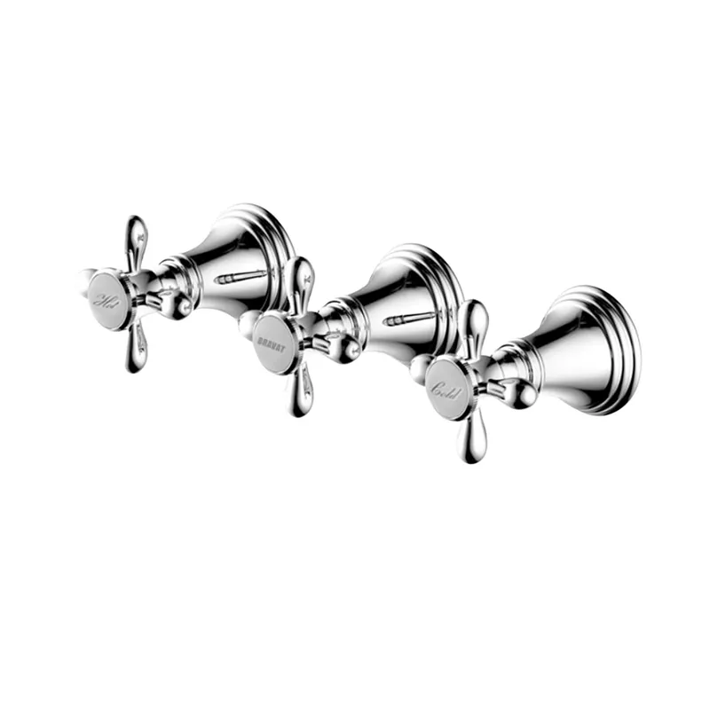 Bộ điều chỉnh nhiệt độ sen tắm Bravat P69224CP-ENG