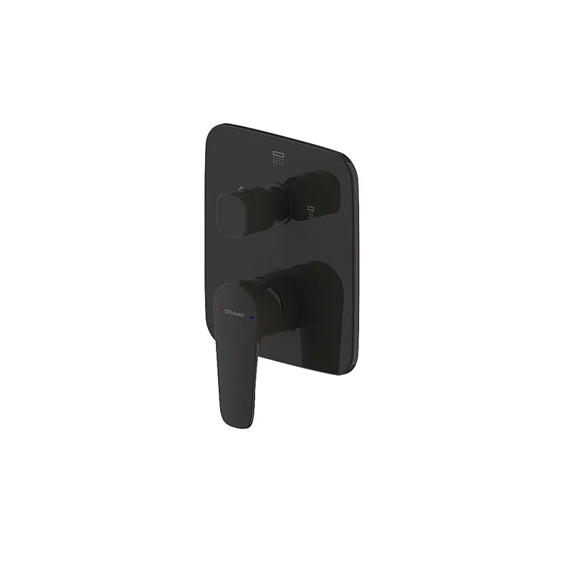 Bộ điều chỉnh nhiệt độ sen tắm Bravat PB8173218BW-3-ENG