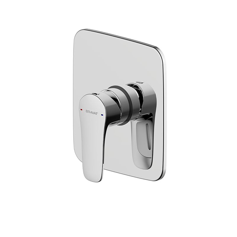 Bộ điều chỉnh nhiệt độ sen tắm Bravat PB8173218CP-ENG