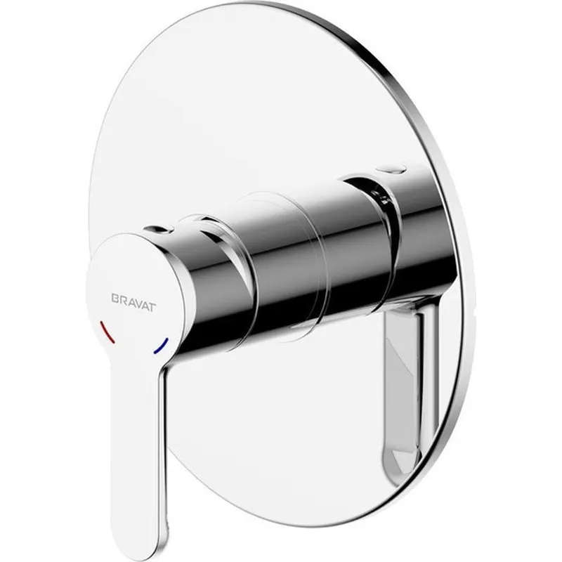 Bộ điều chỉnh nhiệt độ sen tắm Bravat PB83783CP-ENG