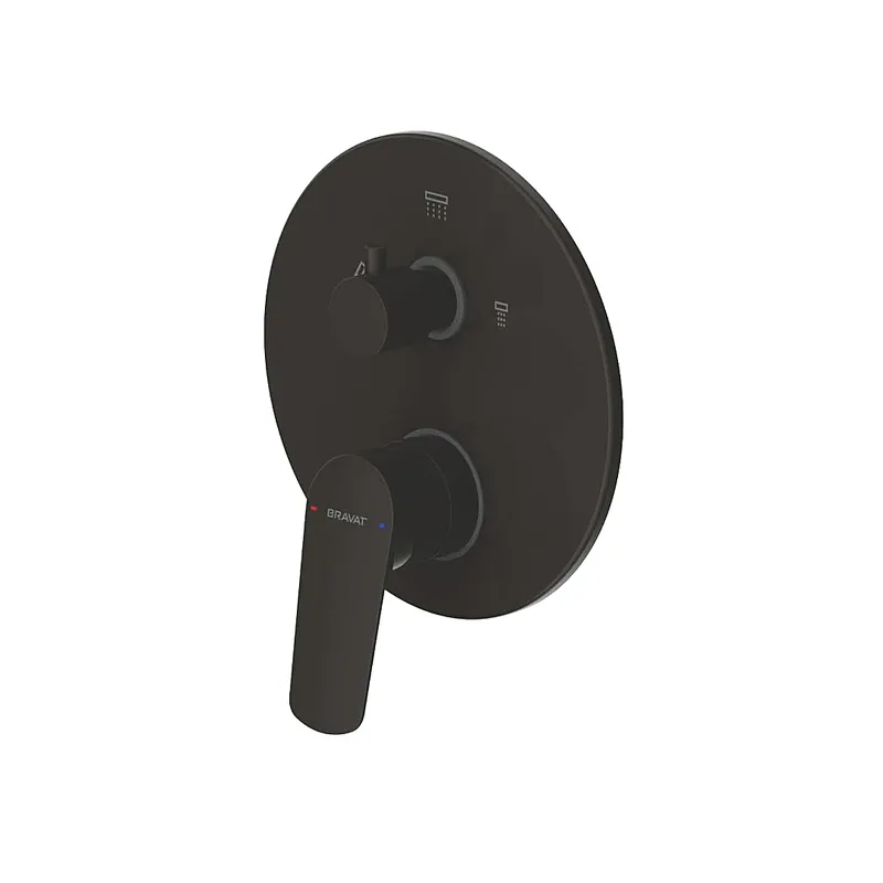 Bộ điều chỉnh nhiệt độ sen tắm Bravat PB8429564BW-3-ENG