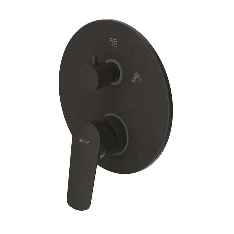 Bộ điều chỉnh nhiệt độ sen tắm Bravat PB8429564BW-2-ENG