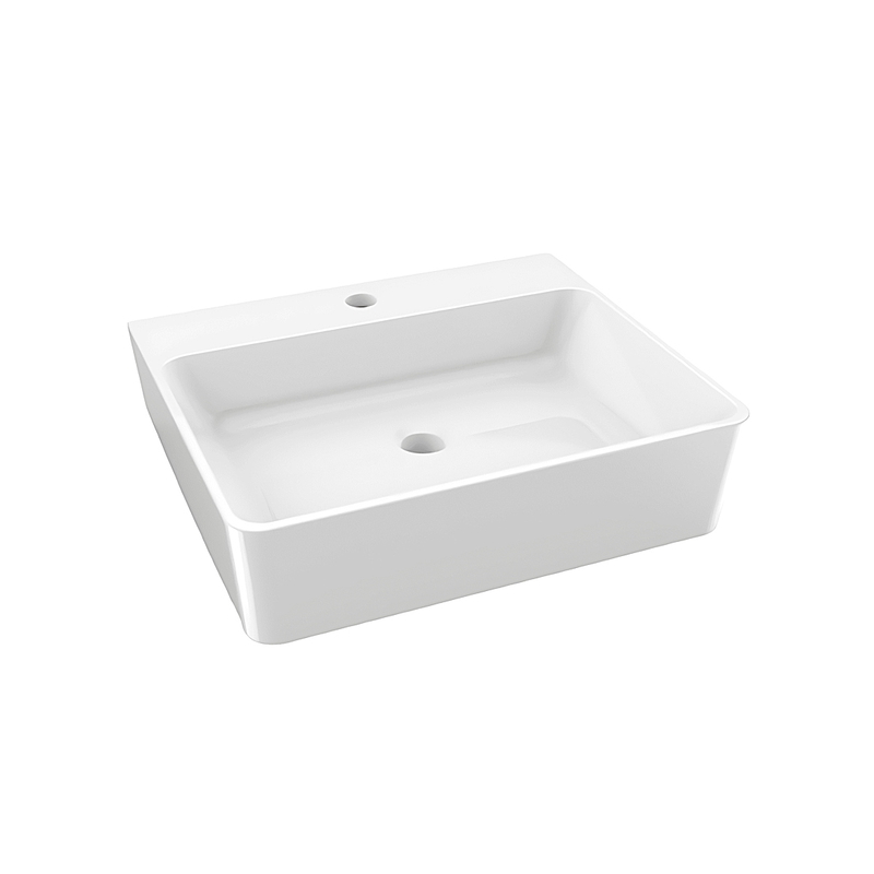 Chậu rửa mặt dương bàn cao cấp BRAVAT C22468W-1-ENG