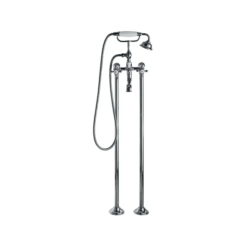 Vòi xả bồn tắm đặt sàn cao cấp Bravat F651199BAF-ENG