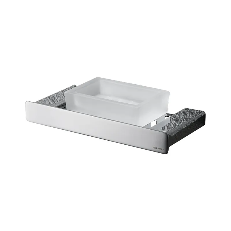 Kệ đựng xà phòng cao câp Bravat D7528CP-ENG
