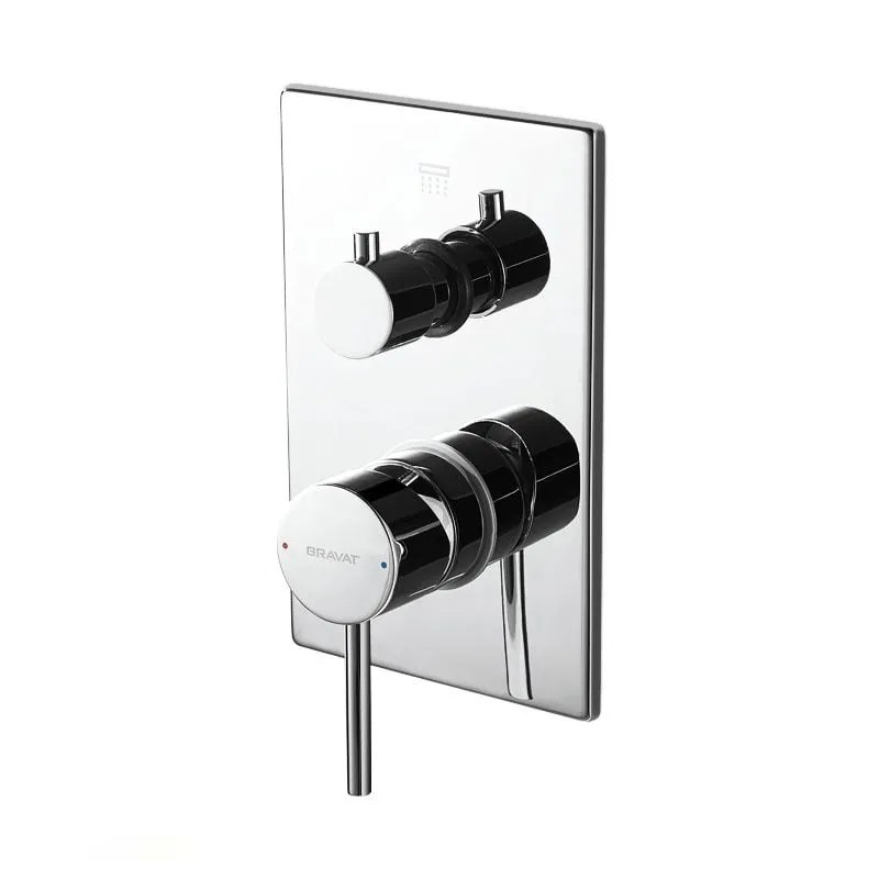 Bộ điều chỉnh nhiệt độ sen tắm Bravat P69193C-ENG