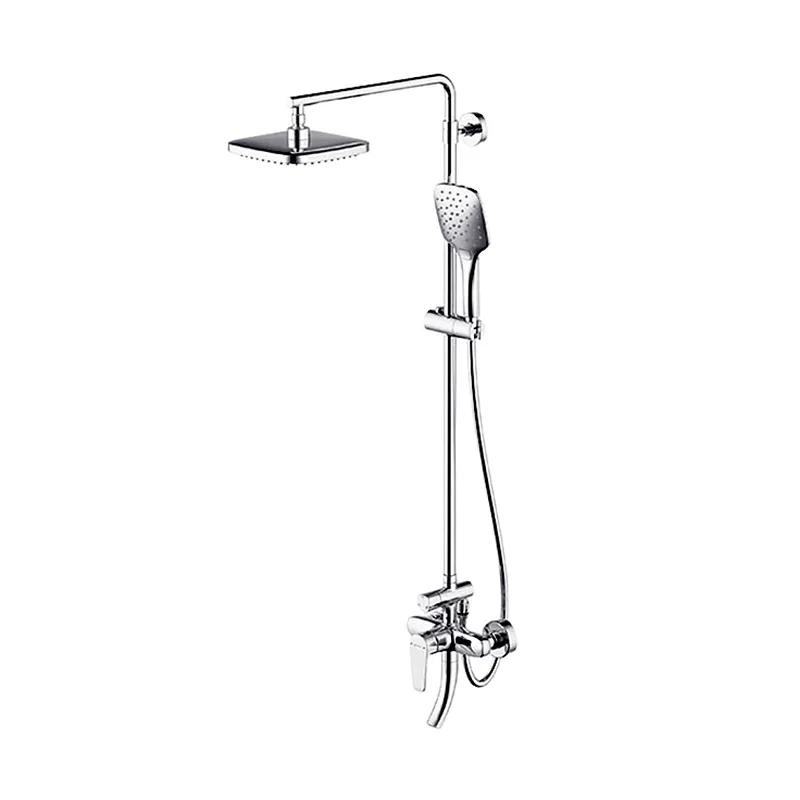 Sen tắm cây đứng nóng lạnh Bravat F6173218CP-A-ENG