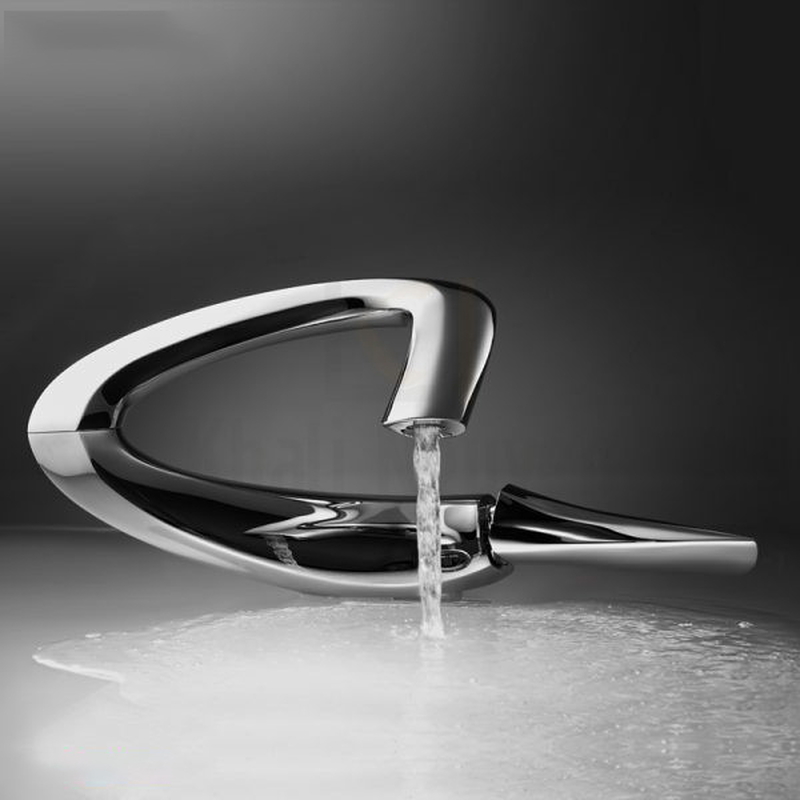 Vòi rửa bát cảm ứng cao cấp Bravat F1197244CP-RG