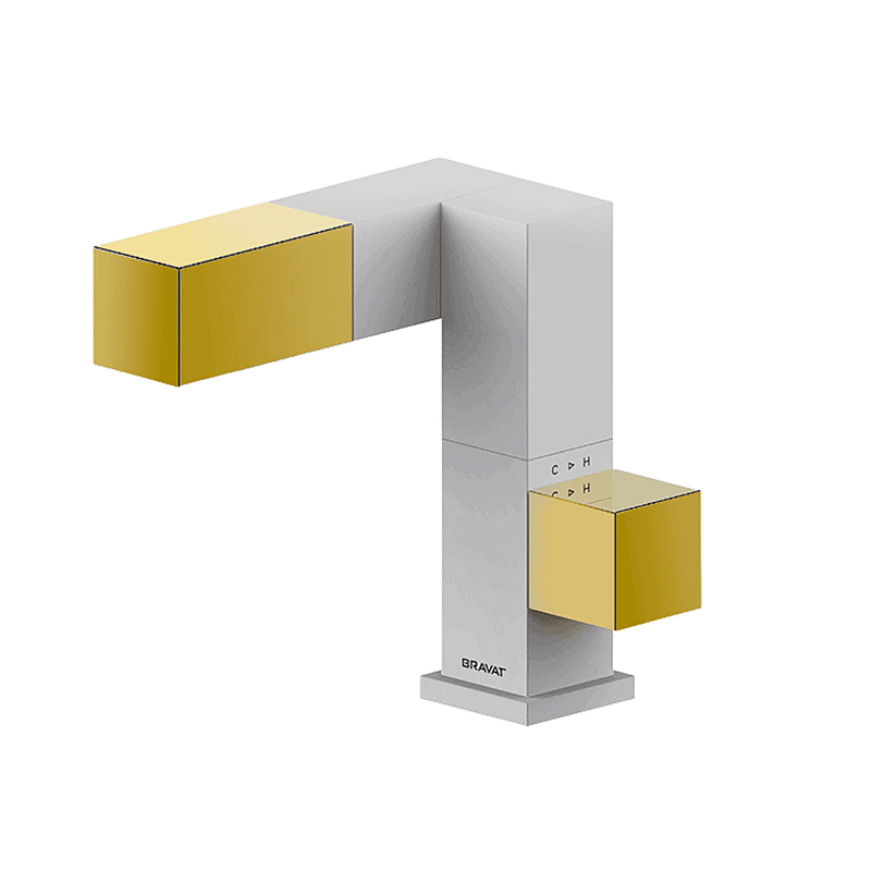 Vòi rửa mặt Lavabo cao cấp BRAVAT F164124NP-KVF