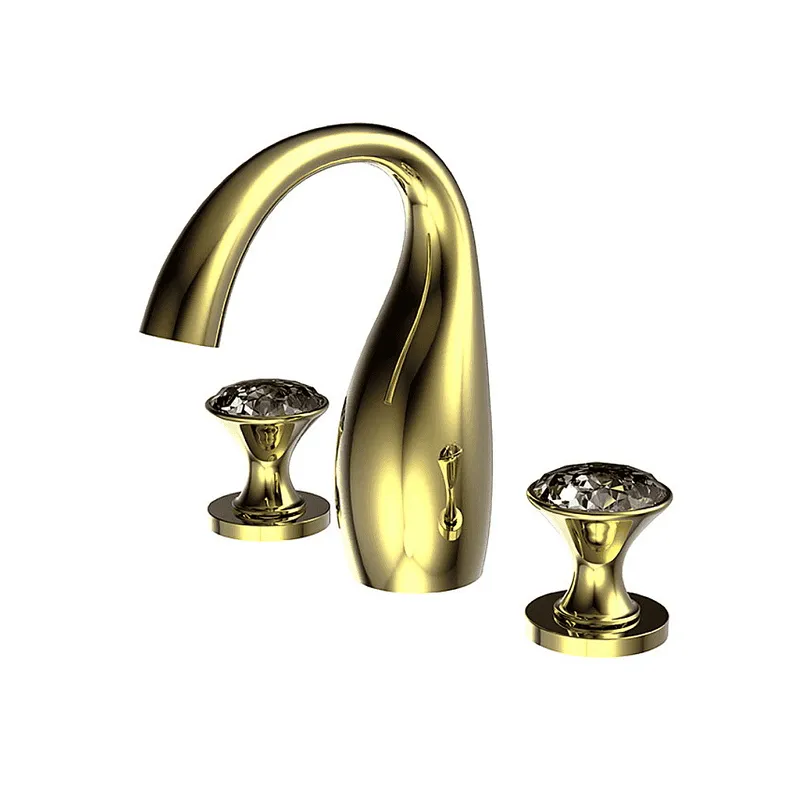 Vòi Lavabo Nóng Lạnh 3 Lỗ BRAVAT F24287G-ENG