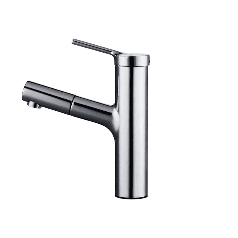 Vòi rửa mặt Lavabo dây rút BRAVAT F1172217CP-1-ENG