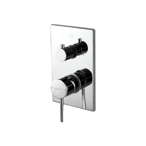Bộ điều chỉnh nhiệt độ sen tắm Bravat P69193C-2-ENG
