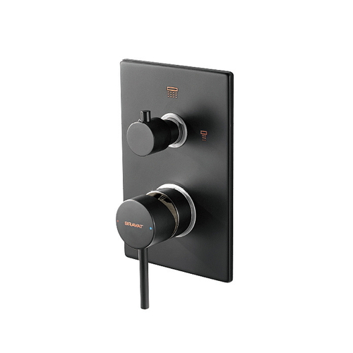 Bộ điều chỉnh nhiệt độ sen tắm Bravat P69193K-2-ENG
